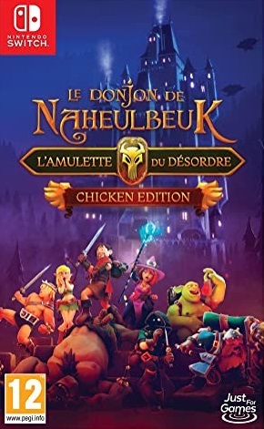 Pochette Le Donjon de Naheulbeuk : L'Amulette du Désordre version Switch