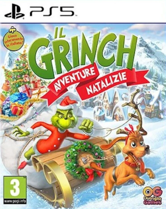 Pochette Le Grinch : Les aventures de Noël version PlayStation 5