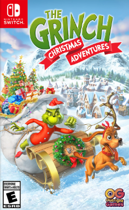 Pochette Le Grinch : Les aventures de Noël version Switch