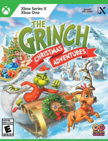 Pochette Le Grinch : Les aventures de Noël version Xbox Series X/S
