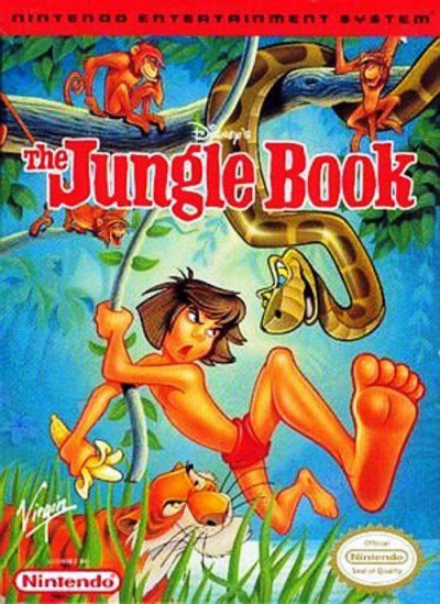 Pochette Le Livre de la Jungle version NES