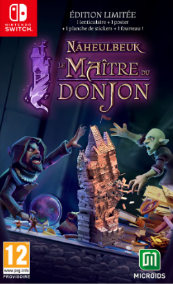 Pochette Le Maître du Donjon de Naheulbeuk version Switch