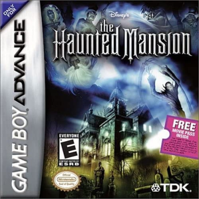 Pochette Le Manoir Hanté et les 999 Fantômes version GameBoy Advance