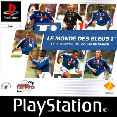 Pochette Le monde des bleus 2 version PlayStation