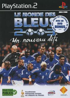 Pochette Le monde des bleus 2003 version PlayStation 2