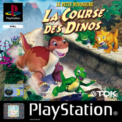 Pochette Le Petit Dinosaure : La Course des Dinos version PlayStation