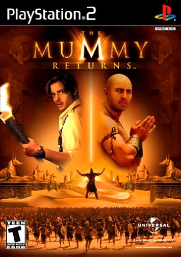 Pochette Le retour de la Momie version PlayStation 2