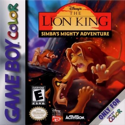 Pochette Le Roi Lion : La formidable aventure de Simba version GameBoy/Color
