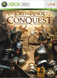Pochette Le Seigneur des Anneaux : L'âge des conquêtes version Xbox 360