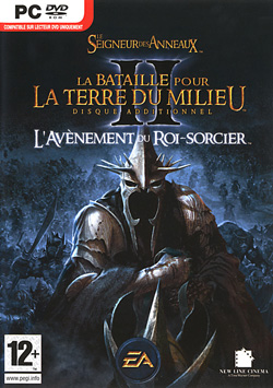 Pochette Le Seigneur des Anneaux : La Bataille pour la Terre du Milieu II - L'Avènement du Roi-Sorcier version PC Windows