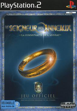 Pochette Le Seigneur des Anneaux : La Communaute de l'anneau version PlayStation 2