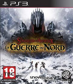 Pochette Le Seigneur des Anneaux : La Guerre du Nord version PlayStation 3