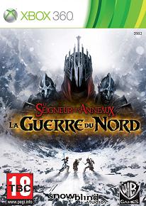 Pochette Le Seigneur des Anneaux : La Guerre du Nord version Xbox 360