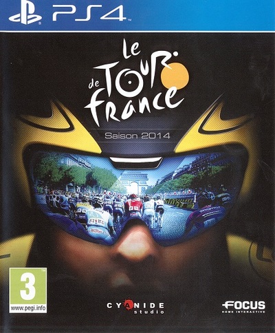 Pochette Le Tour de France - Saison 2014 version PlayStation 4