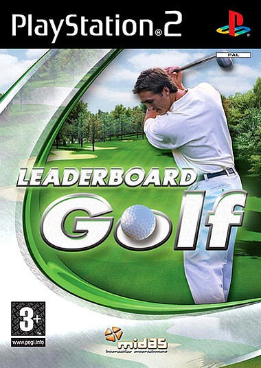 Pochette Leaderboard Golf version PlayStation 2