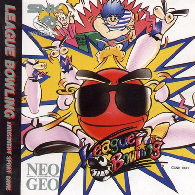 Pochette League Bowling version Neo-Geo CD