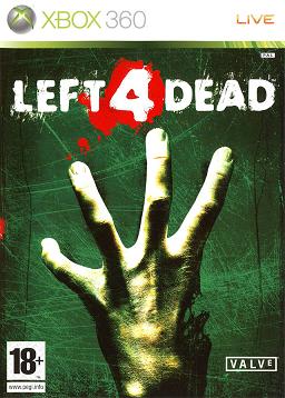Pochette Left 4 Dead version Xbox 360