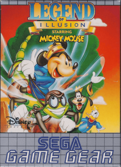 Pochette Legend of Illusion starring Mickey Mouse version GameGear