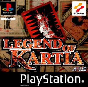 Pochette Legend of Kartia version PlayStation