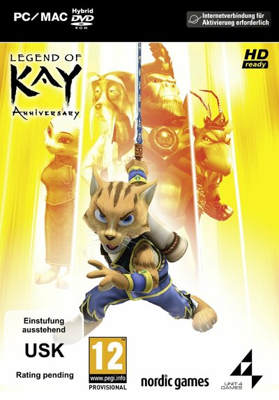 Pochette Legend of Kay Anniversary version PC Windows