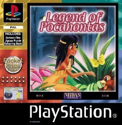 Pochette Legend of Pocahontas version PlayStation