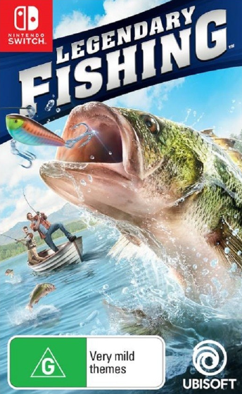 Pochette Legendary Fishing version Switch