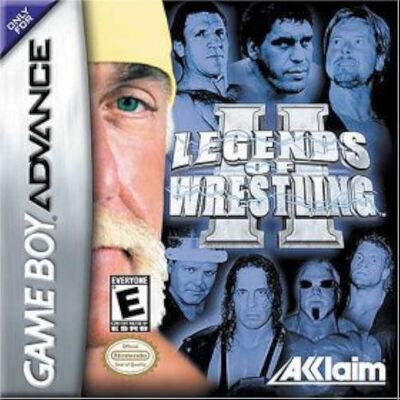 Pochette Legends of Wrestling II version GameBoy Advance