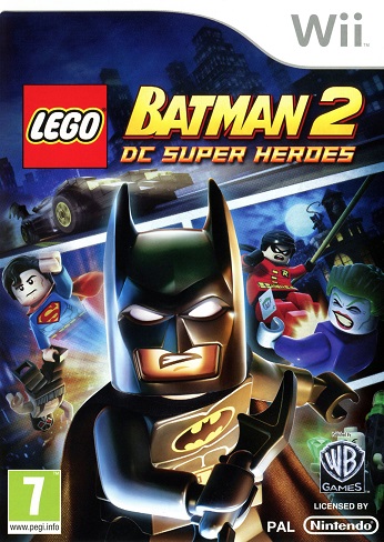 Pochette LEGO Batman 2 : DC Super Heroes version Wii