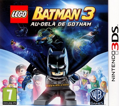 Pochette LEGO Batman 3 : Au-delà de Gotham version 3DS