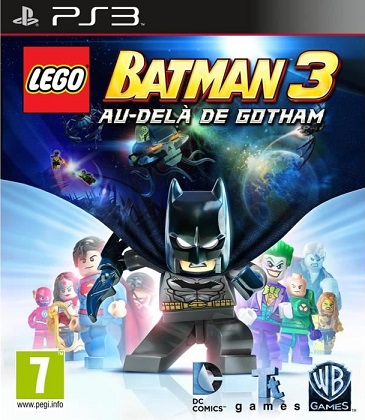 Pochette LEGO Batman 3 : Au-delà de Gotham version PlayStation 3