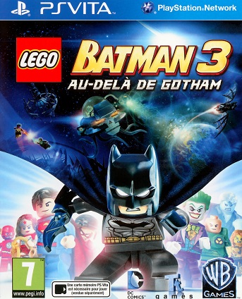 Pochette LEGO Batman 3 : Au-delà de Gotham version PSVita