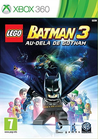 Pochette LEGO Batman 3 : Au-delà de Gotham version Xbox 360