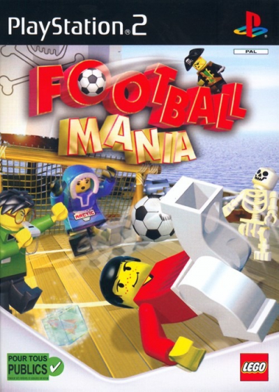 Pochette LEGO Football Mania version PlayStation 2