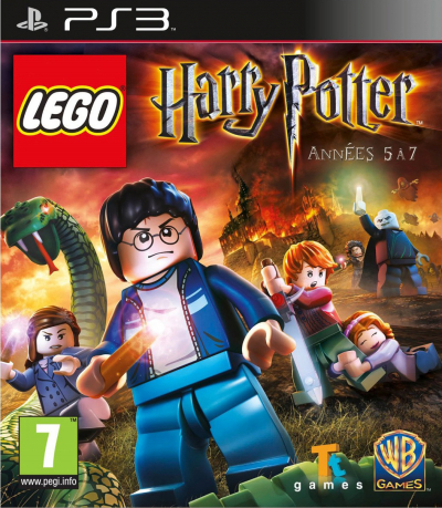Pochette LEGO Harry Potter : Années 5 à 7 version PlayStation 3