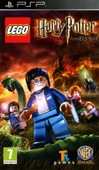 Pochette LEGO Harry Potter : Années 5 à 7 version PSP