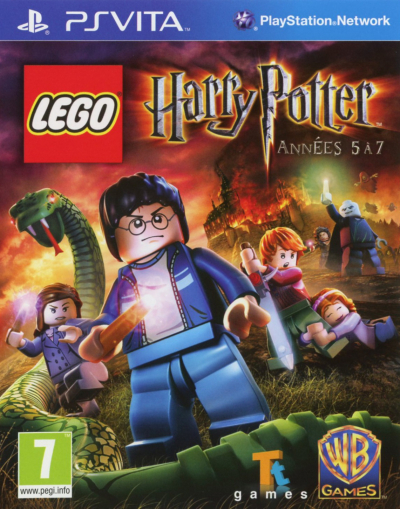 Pochette LEGO Harry Potter : Années 5 à 7 version PSVita