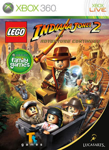Pochette LEGO Indiana Jones 2 : L'aventure continue version Xbox 360