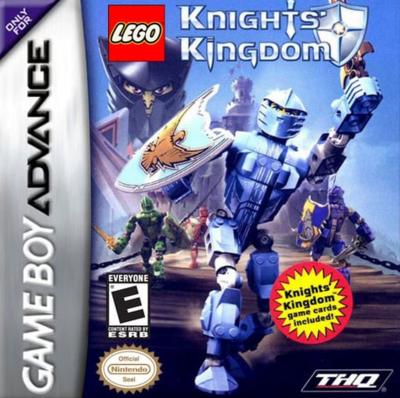 Pochette LEGO Knights' Kingdom version GameBoy Advance