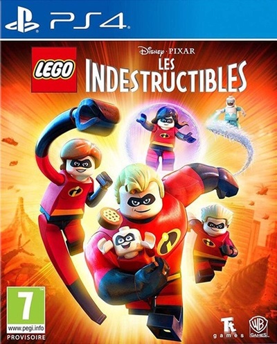 Pochette LEGO Les Indestructibles version PlayStation 4