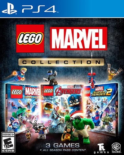 Pochette LEGO Marvel Collection version PlayStation 4
