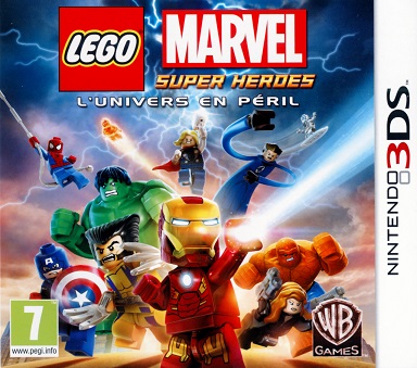 Pochette LEGO Marvel Super Heroes : L'Univers en Péril version 3DS