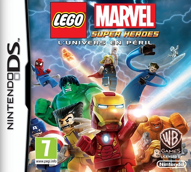 Pochette LEGO Marvel Super Heroes : L'Univers en Péril version DS