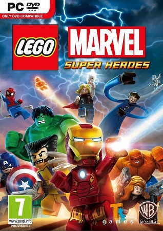 Pochette LEGO Marvel Super Heroes : L'Univers en Péril version PC Windows