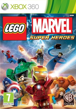 Pochette LEGO Marvel Super Heroes : L'Univers en Péril version Xbox 360