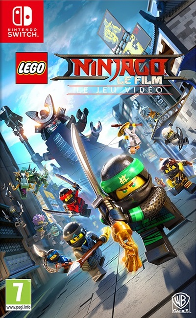 Pochette Lego Ninjago, le film : Le Jeu vidéo version Switch