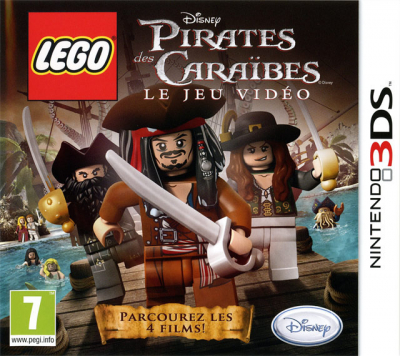Pochette LEGO Pirates des Caraïbes version 3DS