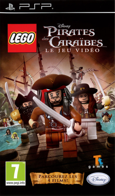 Pochette LEGO Pirates des Caraïbes version PSP