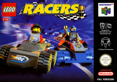 Pochette LEGO Racers version Nintendo 64
