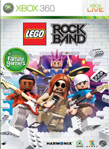 Pochette LEGO Rock Band version Xbox 360
