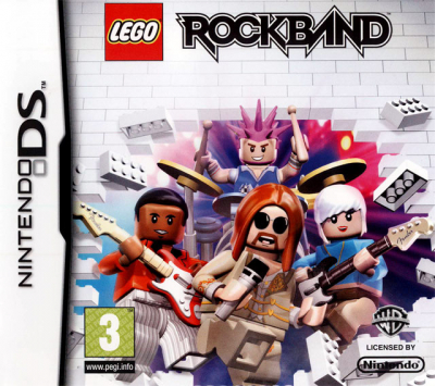Pochette LEGO Rock Band version DS
